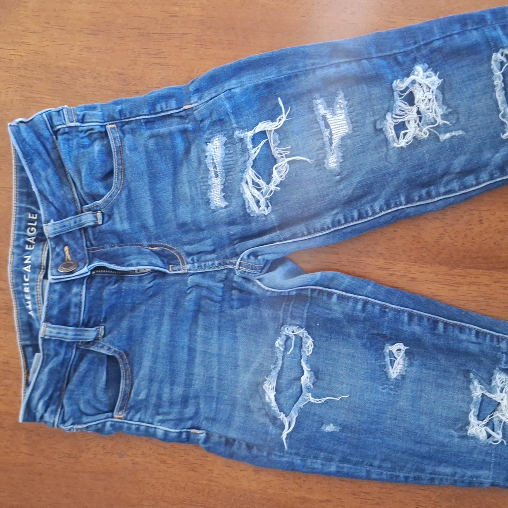 American Eagle Denim Jeans Jeggings  Bundle. Size 0 Short - Picture 5 of 16